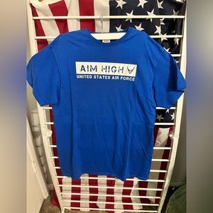 Delta brand large Air Force tee